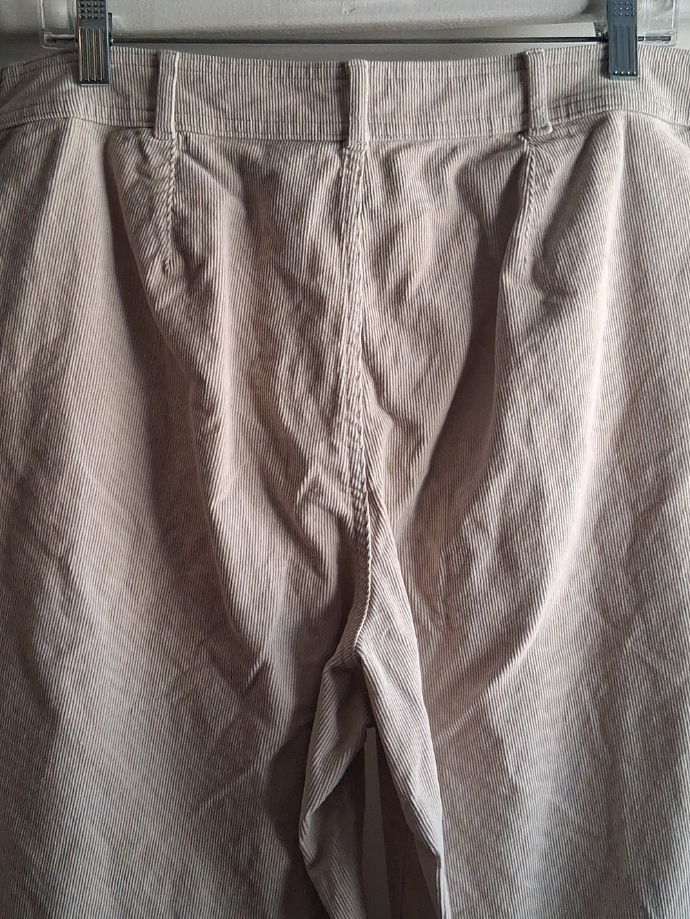 Everlane Corduroy Wide Leg Pant 14 Cream Ivory - Picture 7 of 10